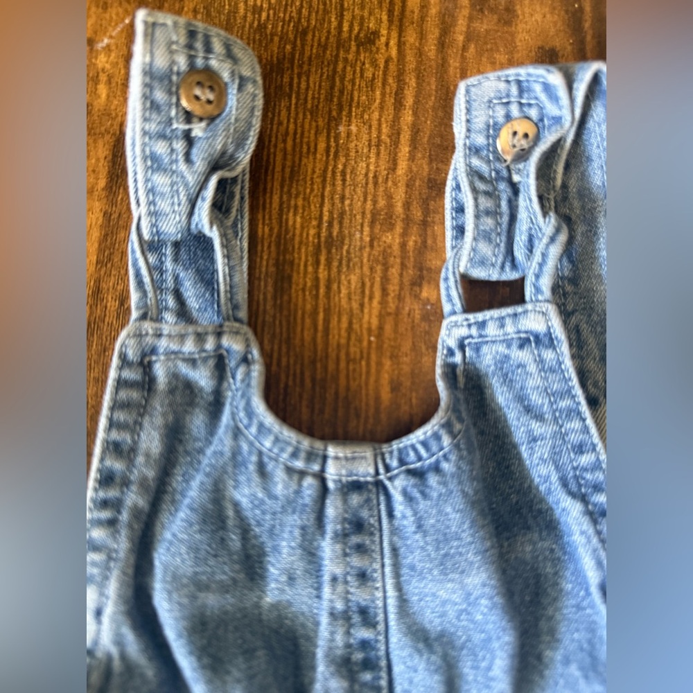 Vintage Arizona Jean Company Blue Denim Overalls with Embroidery - Picture 11 of 11